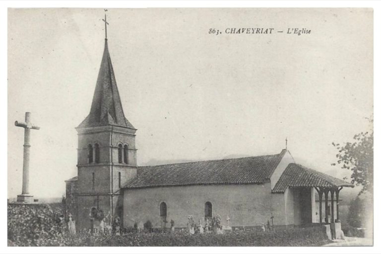 Archive photo église de Chaveyriat