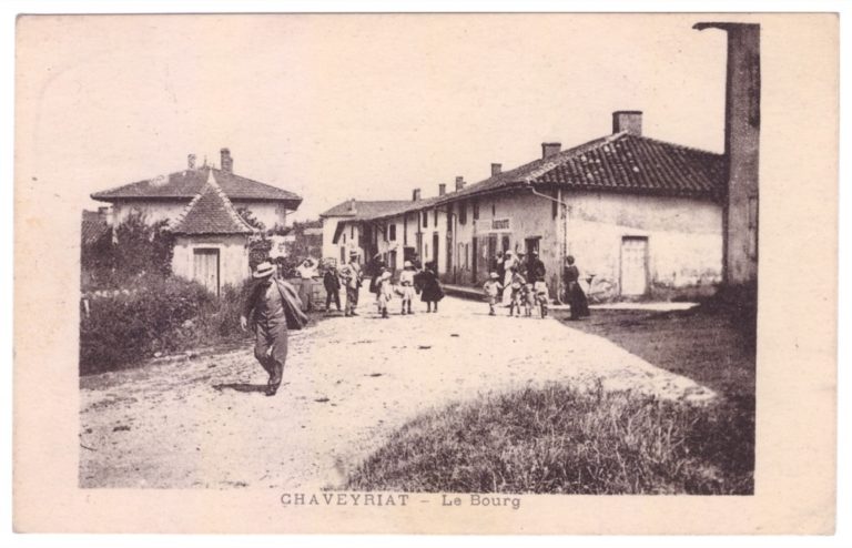 Photo archive village de Chaveyriat