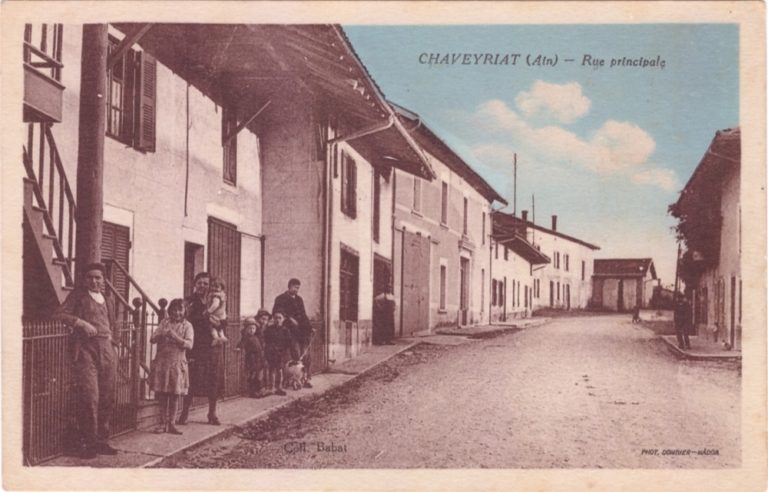 Photo archive village de Chaveyriat